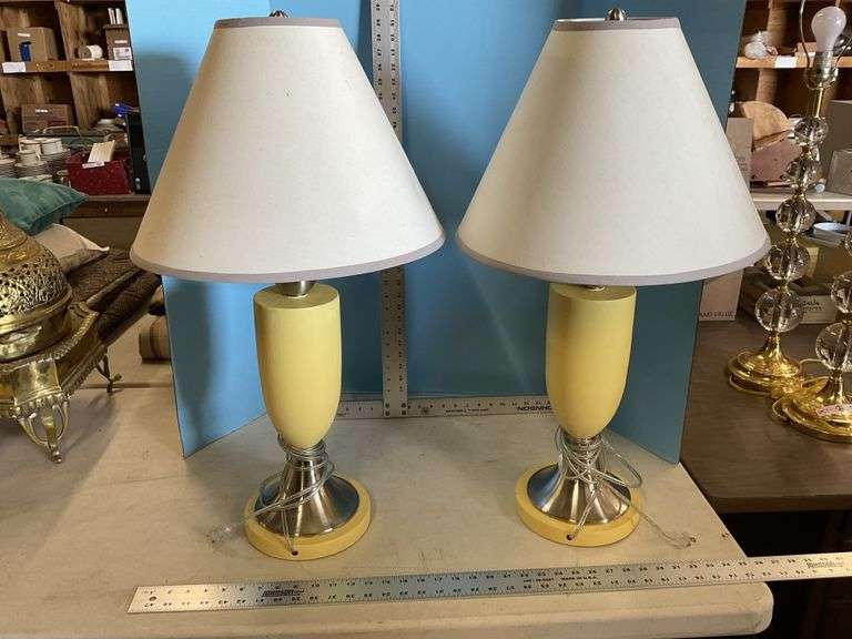 Two retro lamps Legacy Auction Company