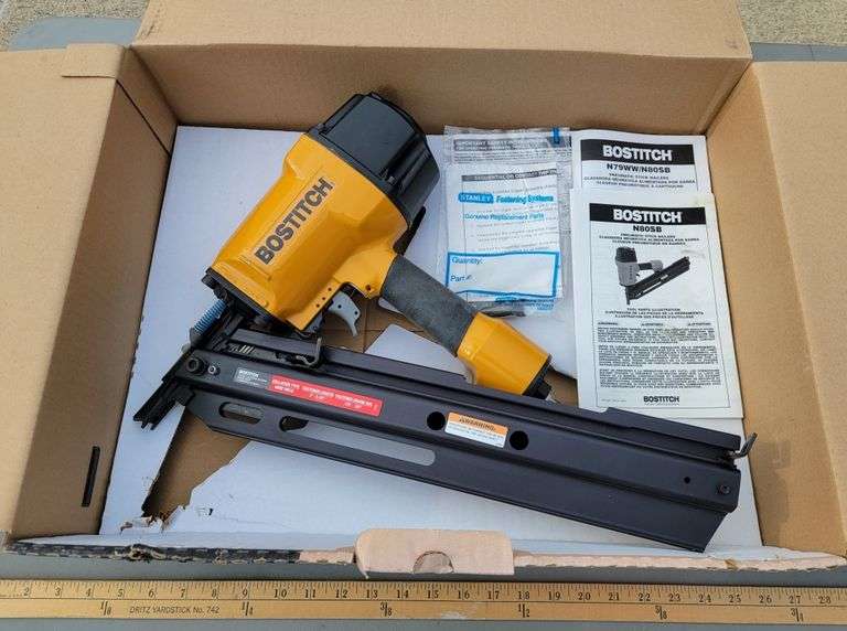 Bostich Industrial Stick Framing Nailer (Used Legacy Auction Company