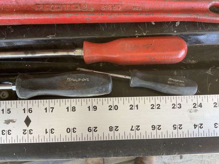 Two Proto pipe wrenches, Mac and Snapon Legacy Auction Company