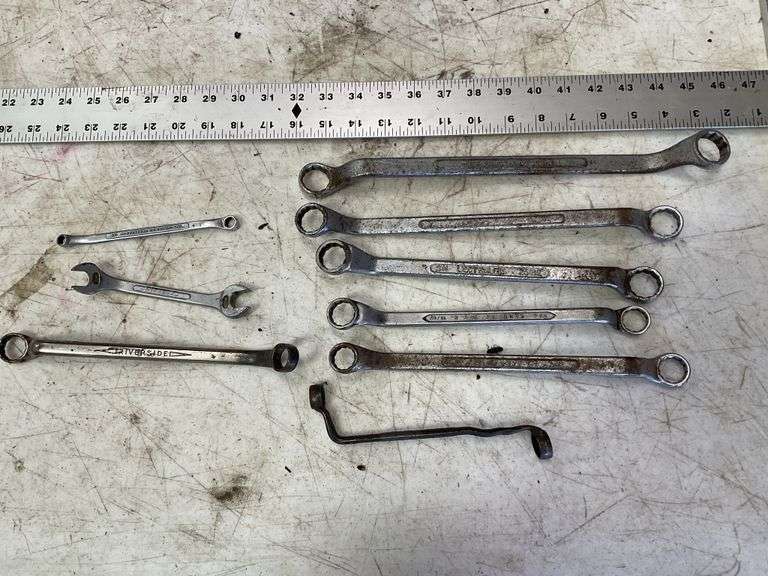 Standard box end wrenches Legacy Auction Company