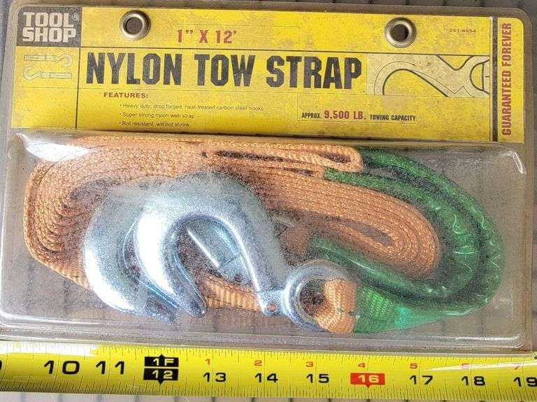 Nylon Tow Strap (New) Legacy Auction Company