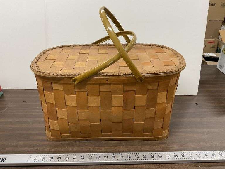 Picnic basket Legacy Auction Company