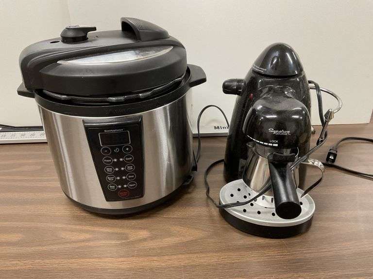 Instapot, coffee brewer Legacy Auction Company