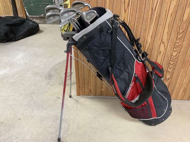 Ping eye golf clubs and bag Legacy Auction Company