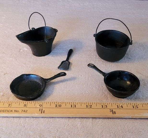 Cast Iron Accessories For Toy Stove Legacy Auction Company