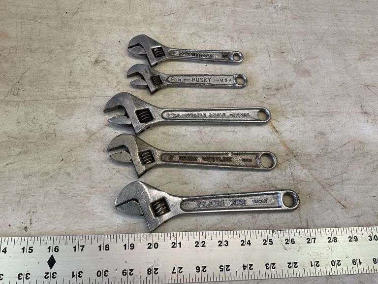 Adjustable wrenches Legacy Auction Company