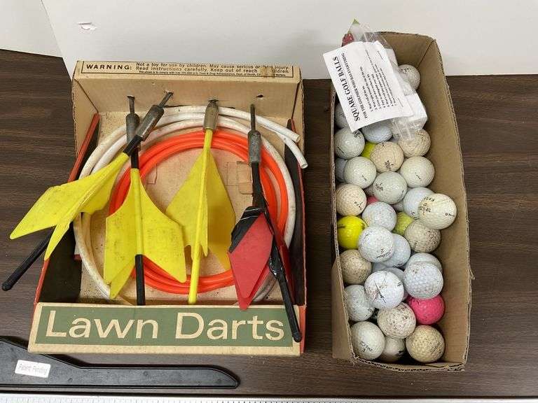Lawn gamehas been repaired, golf balls Legacy Auction Company