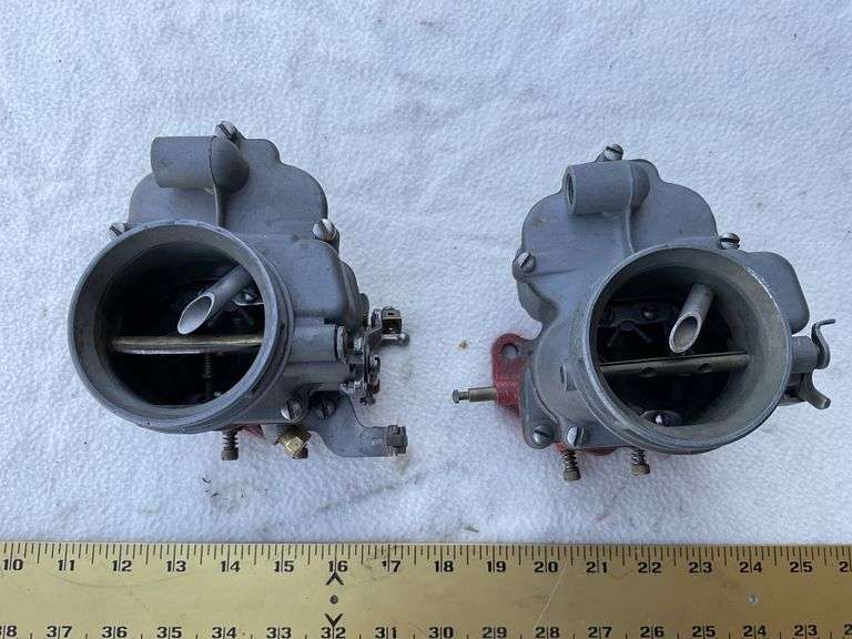 Rebuilt Ford 2 barrel carburetors Legacy Auction Company