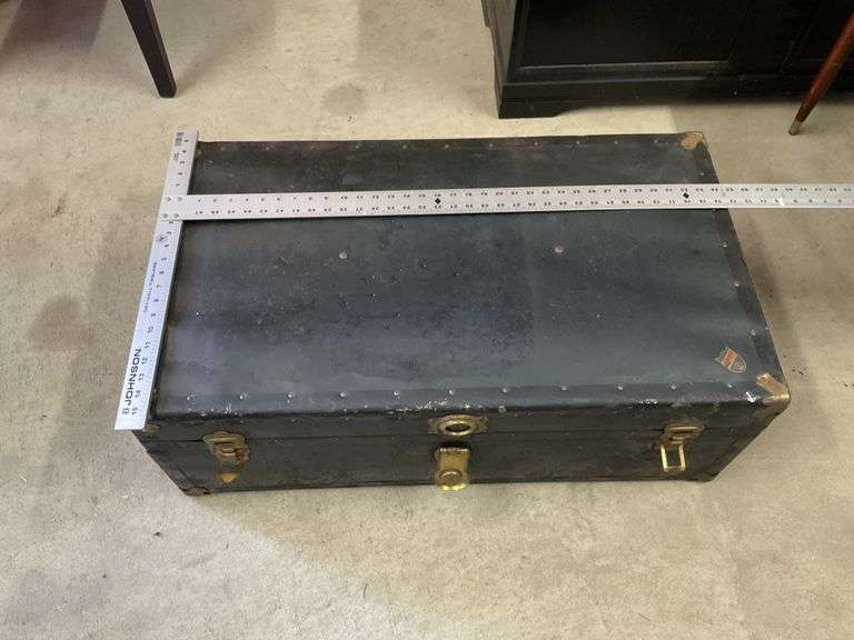 Monarch luggage trunk Legacy Auction Company
