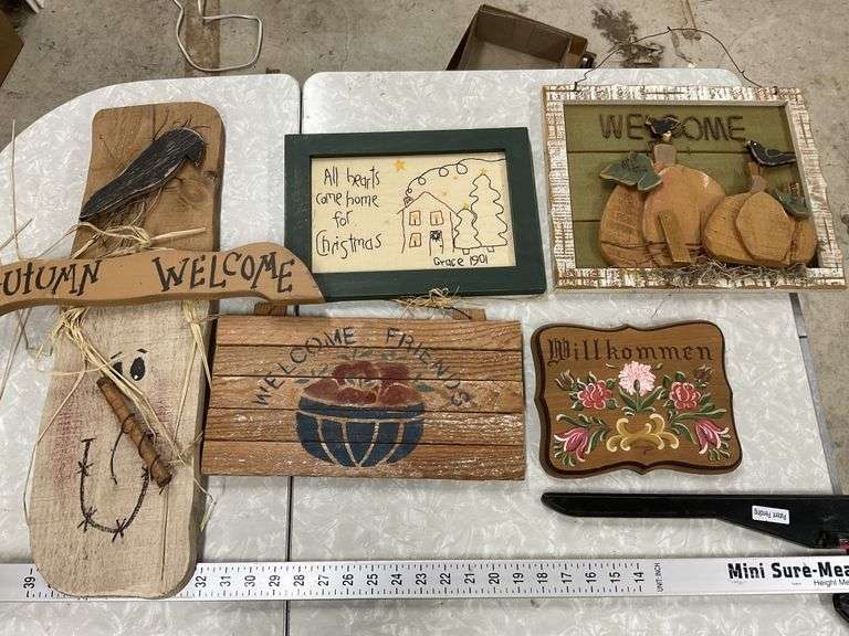 Wall decor, etc. Legacy Auction Company