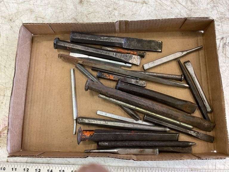 Chisels and punches Legacy Auction Company