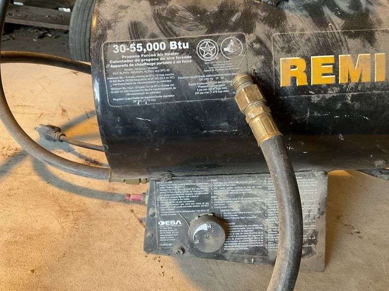 Remington LP heater Legacy Auction Company
