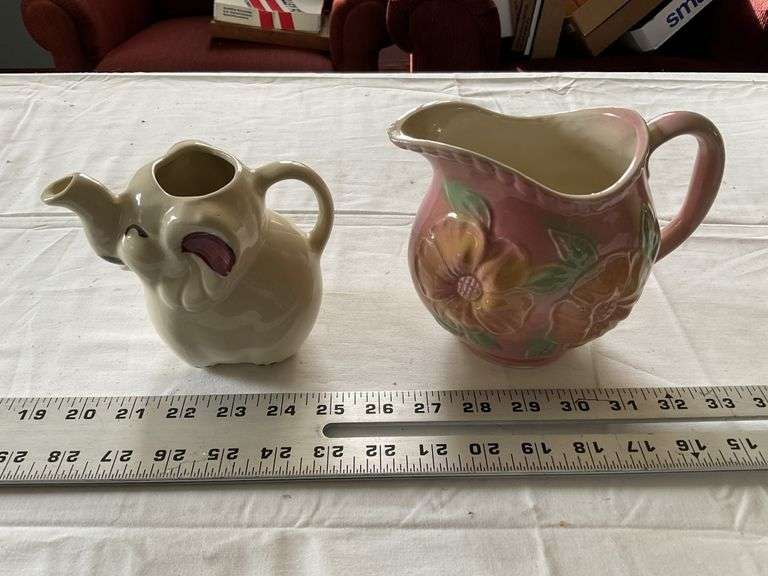 Pitcher and creamer Legacy Auction Company