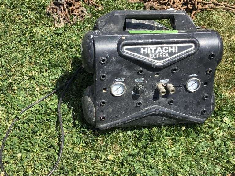 Hitachi Air compressor Legacy Auction Company