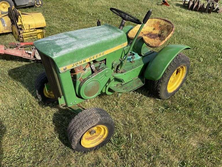 1967 John Deere, 110 lawn tractor Legacy Auction Company
