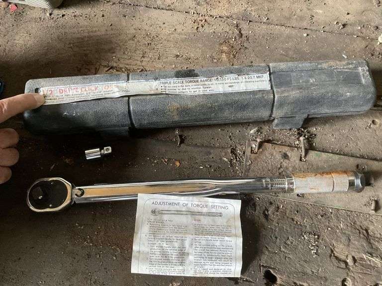Half Inch Torque Wrench Legacy Auction Company Half inch torque wrench legacy auction company