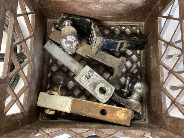 Hitches, receivers, booster cables, etc Legacy Auction Company