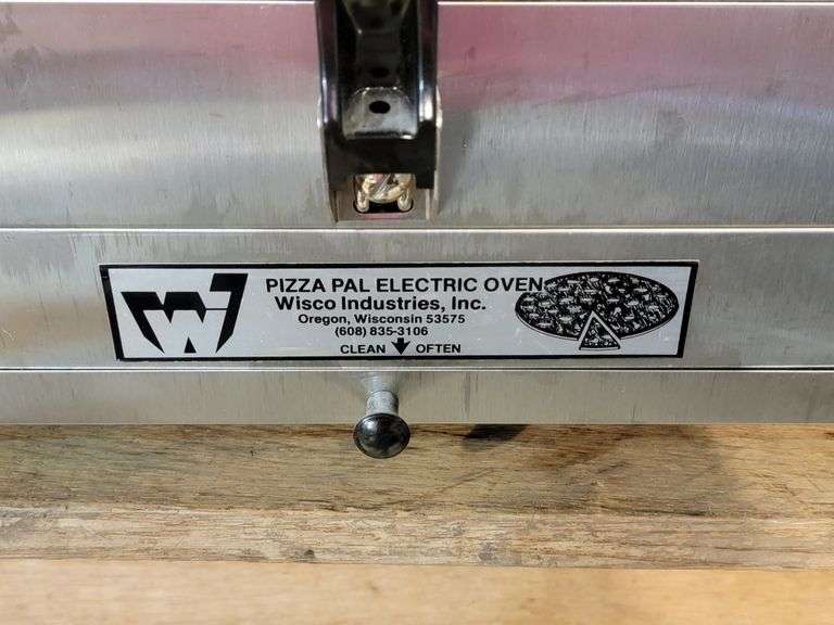 Wisco Industries Pizza Pal Electric Oven Legacy Auction Company