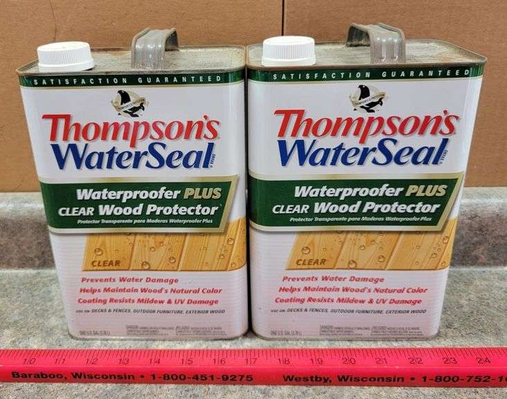 Thompson's Water Seal (Both Are New) Legacy Auction Company