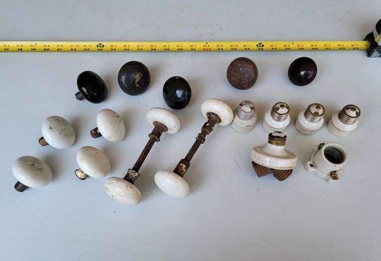 Vintage Door Knobs & Light Fixtures Legacy Auction Company