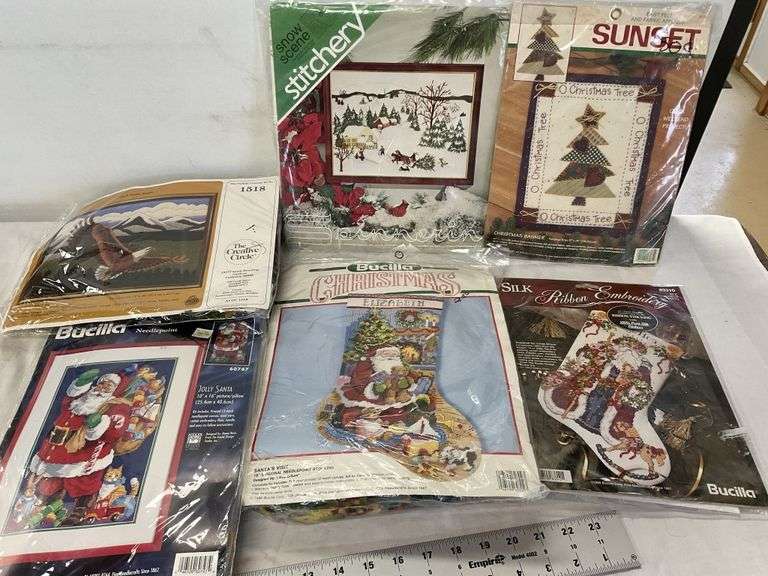 Needlework kits Legacy Auction Company