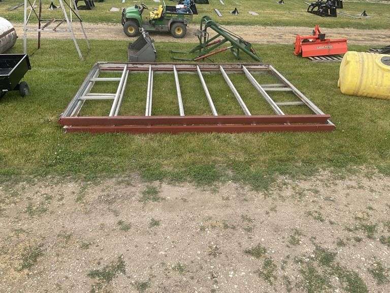 Morton aluminum roll doors for machine shed, they Legacy Auction Company