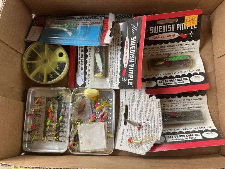 Ice fishing lures Legacy Auction Company