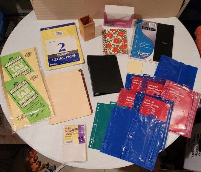 Office Supplies Many Are New Legacy Auction Company