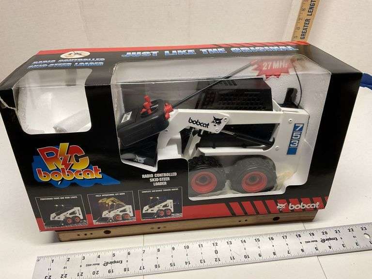 Bobcat radio controlled skidsteer loader Legacy Auction Company