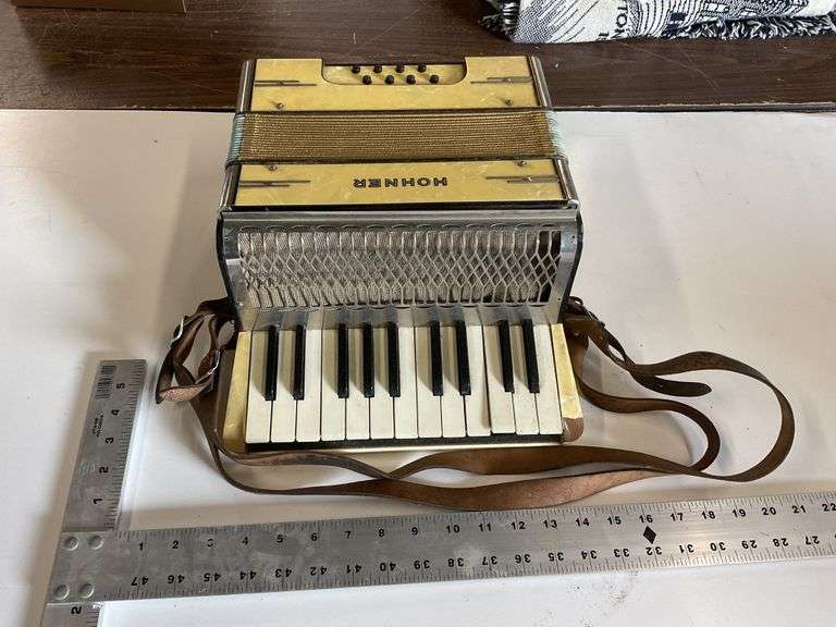 Hohner Accordion. Works Legacy Auction Company