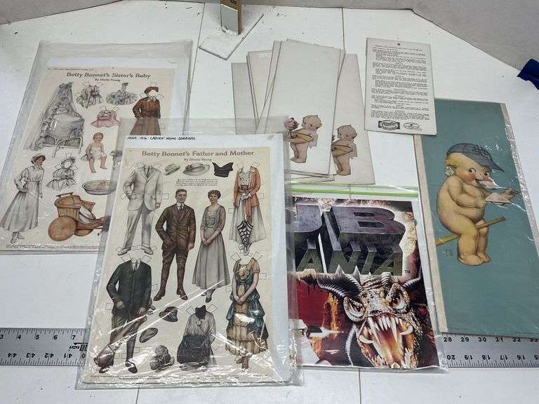 Vintage paper items Legacy Auction Company