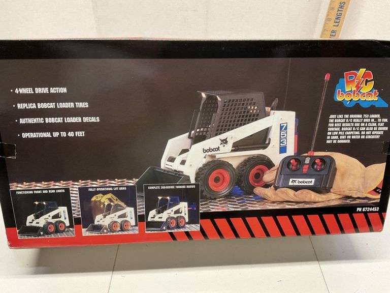 Bobcat radio controlled skidsteer loader Legacy Auction Company