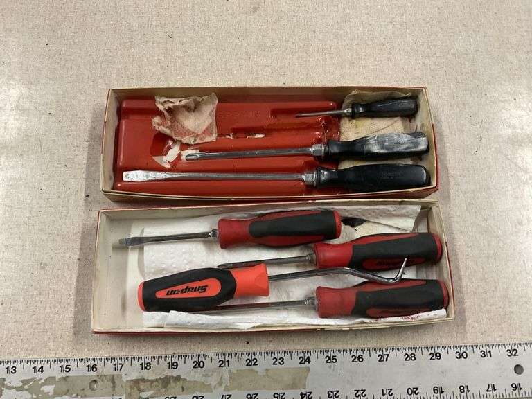 Snap on screwdriver sets Legacy Auction Company