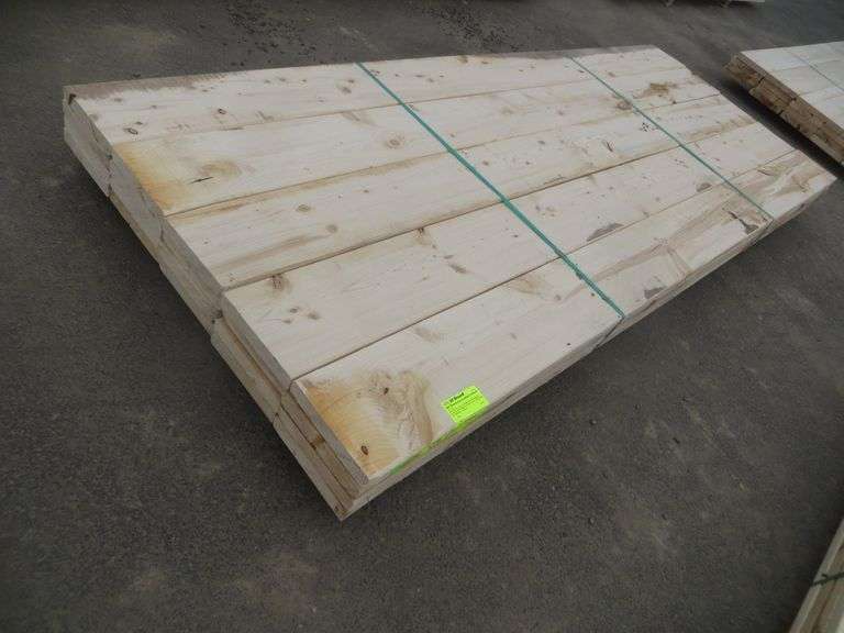 SPF Dimensional Lumber 2" x 10" x 10' Lambrecht Auction, Inc.