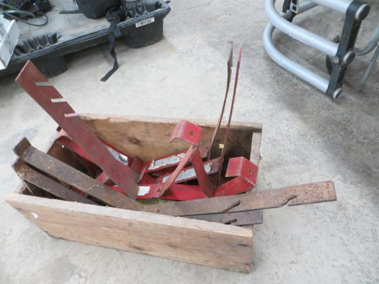 Box of Roofing Jacks Lambrecht Auction, Inc.
