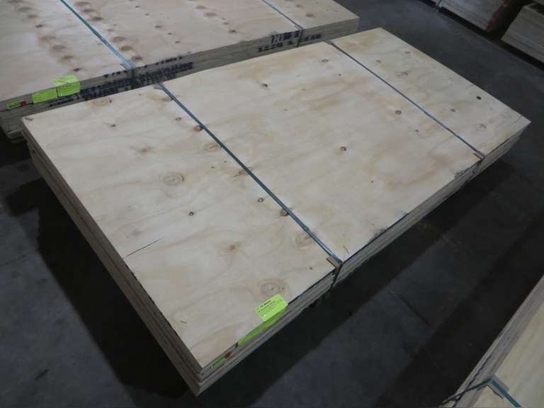 CDX Plywood 5/8" x 48" x 96" Lambrecht Auction, Inc.