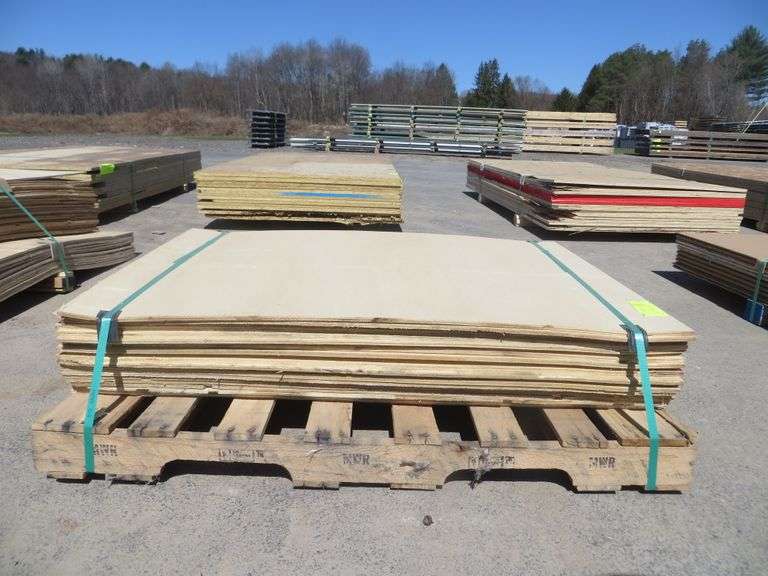 CDX Plywood 5/16" x 48" x 35" Lambrecht Auction, Inc.