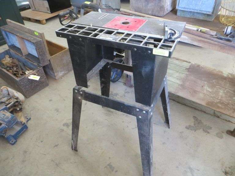 Craftsman Industrial Router Table Lambrecht Auction, Inc.