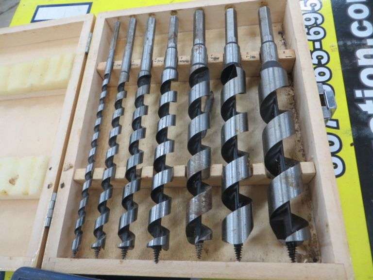 7 Piece Auger Bit Set Lambrecht Auction, Inc.