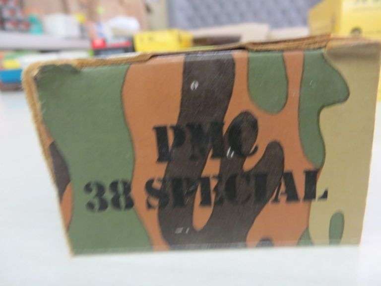 Ammo PMC .38 Spl Military Specs 50/bx Lambrecht Auction, Inc.