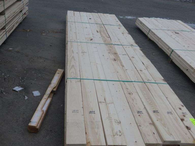 SPF Dimensional Lumber 2" x 6" x 14' Lambrecht Auction, Inc.