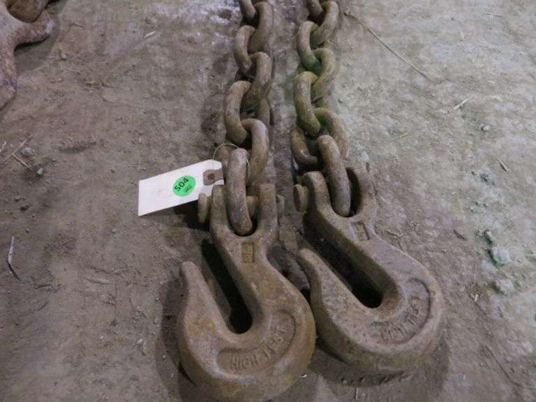 1/2" x 20' Log Chain Lambrecht Auction, Inc.