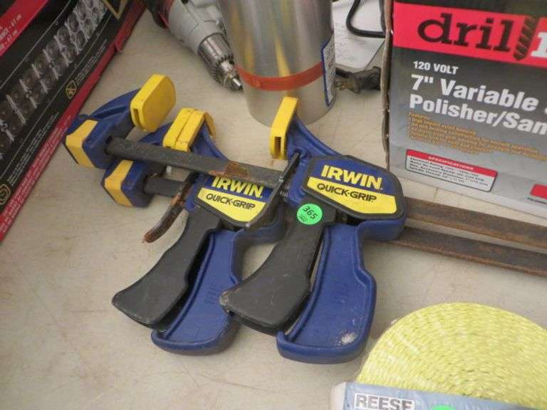 Irwin 12" Quick Grip Clamps Lambrecht Auction, Inc.