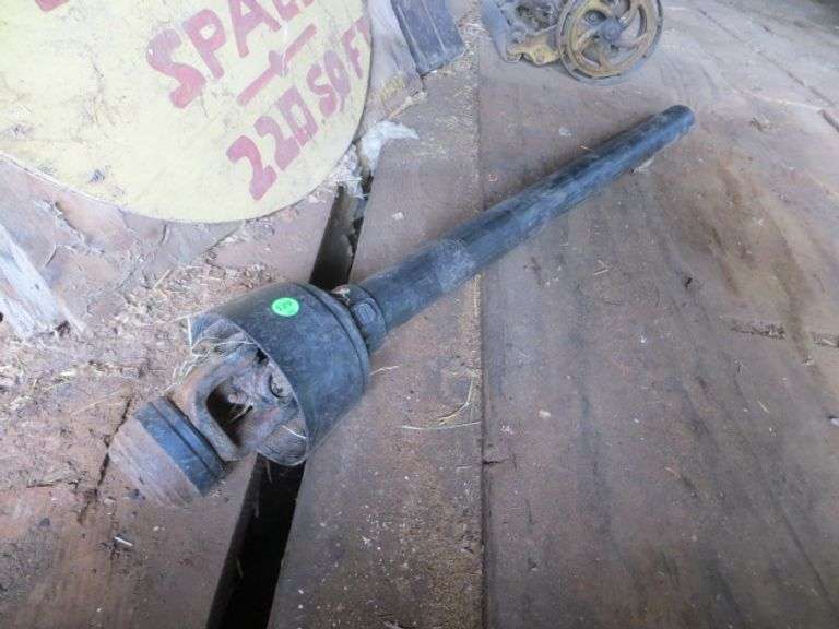 PTO Power Shaft from a hole auger Lambrecht Auction, Inc.