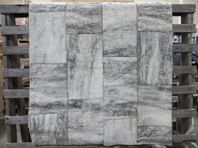 Monaco Silver Area Rug 60" x 84" Lambrecht Auction, Inc.