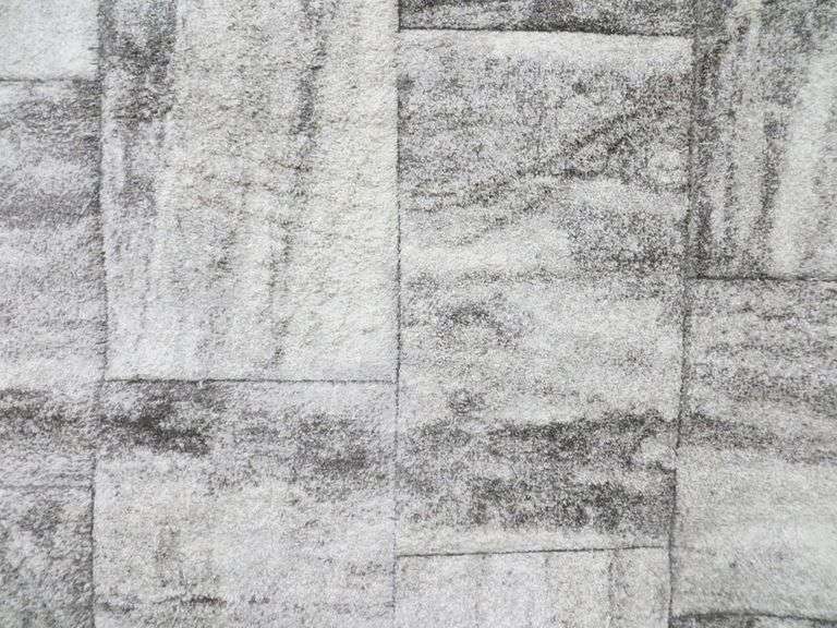 Monaco Silver Area Rug 60" x 84" Lambrecht Auction, Inc.