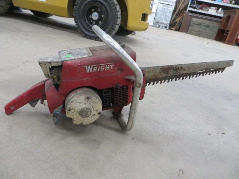 Wright Reciprocating Log Saw Lambrecht Auction, Inc.