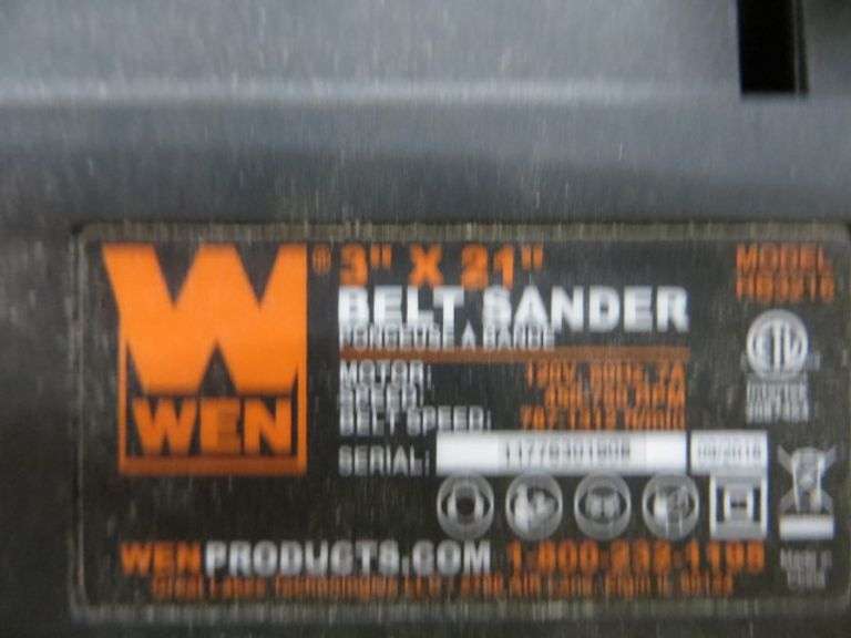 3 X 21 Belt Sander 3 X 21 Belt Sander