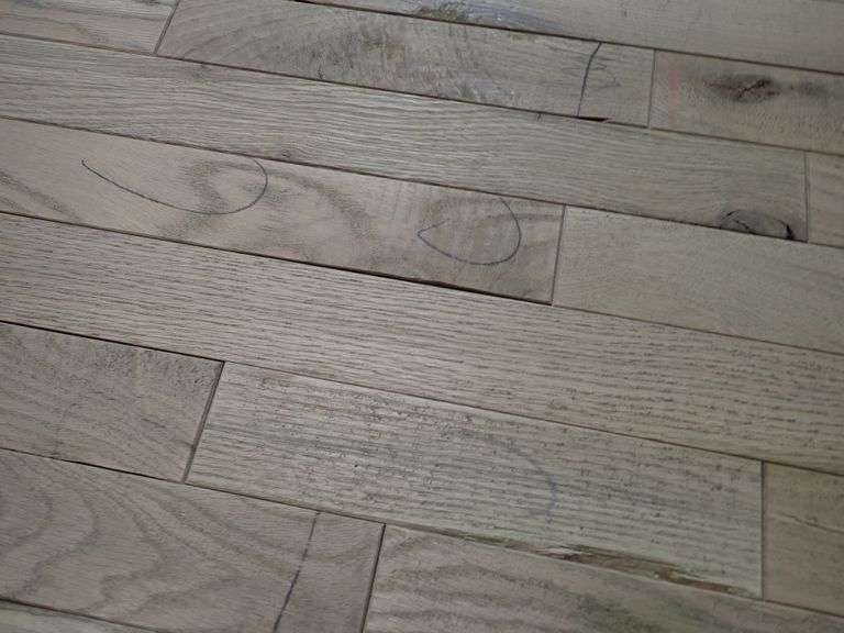 Mixed Hardwood Flooring Lambrecht Auction, Inc.