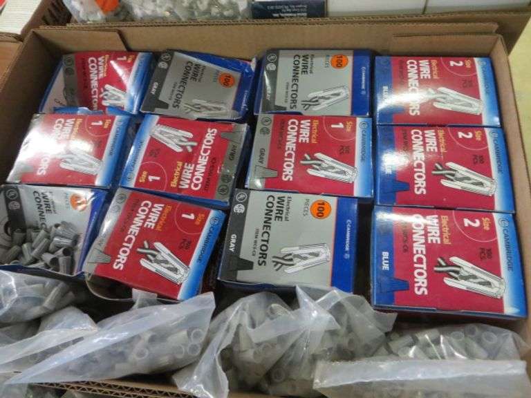Wire nuts sizes 1 2 lambrecht auction inc 
